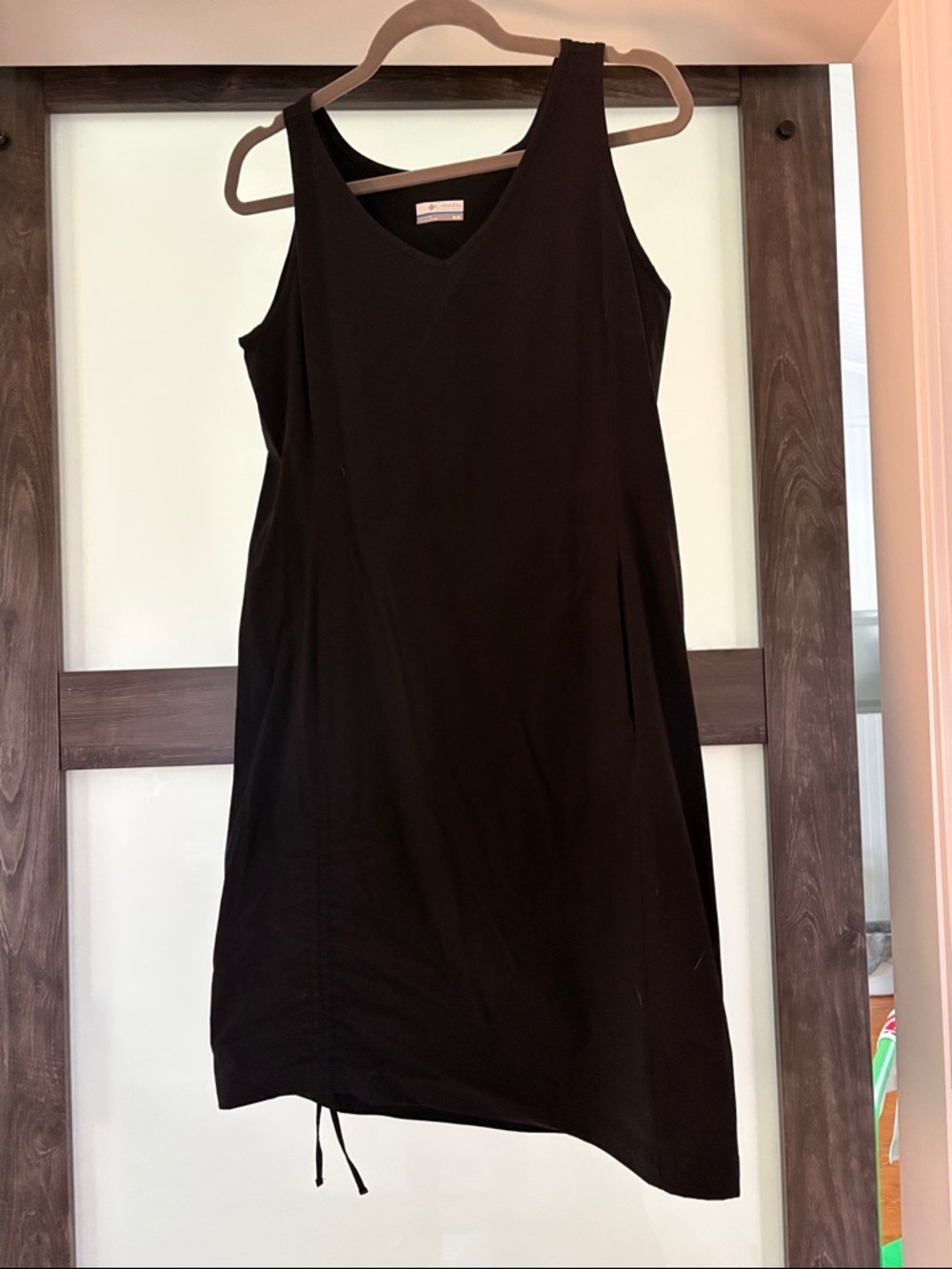 Columbia Black V-Neck Sleeveless Dress - Classic Women's Dress